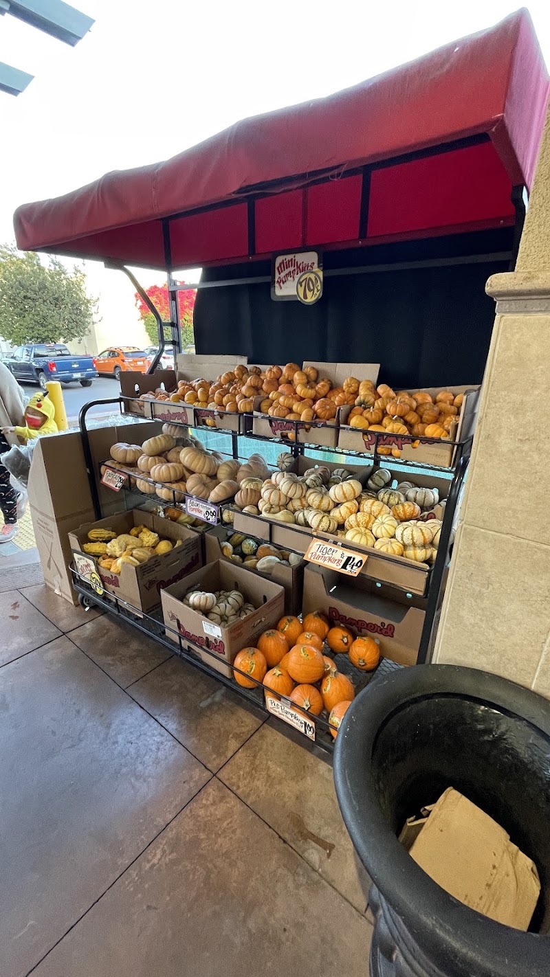 Seasonal gourds, outdoor display