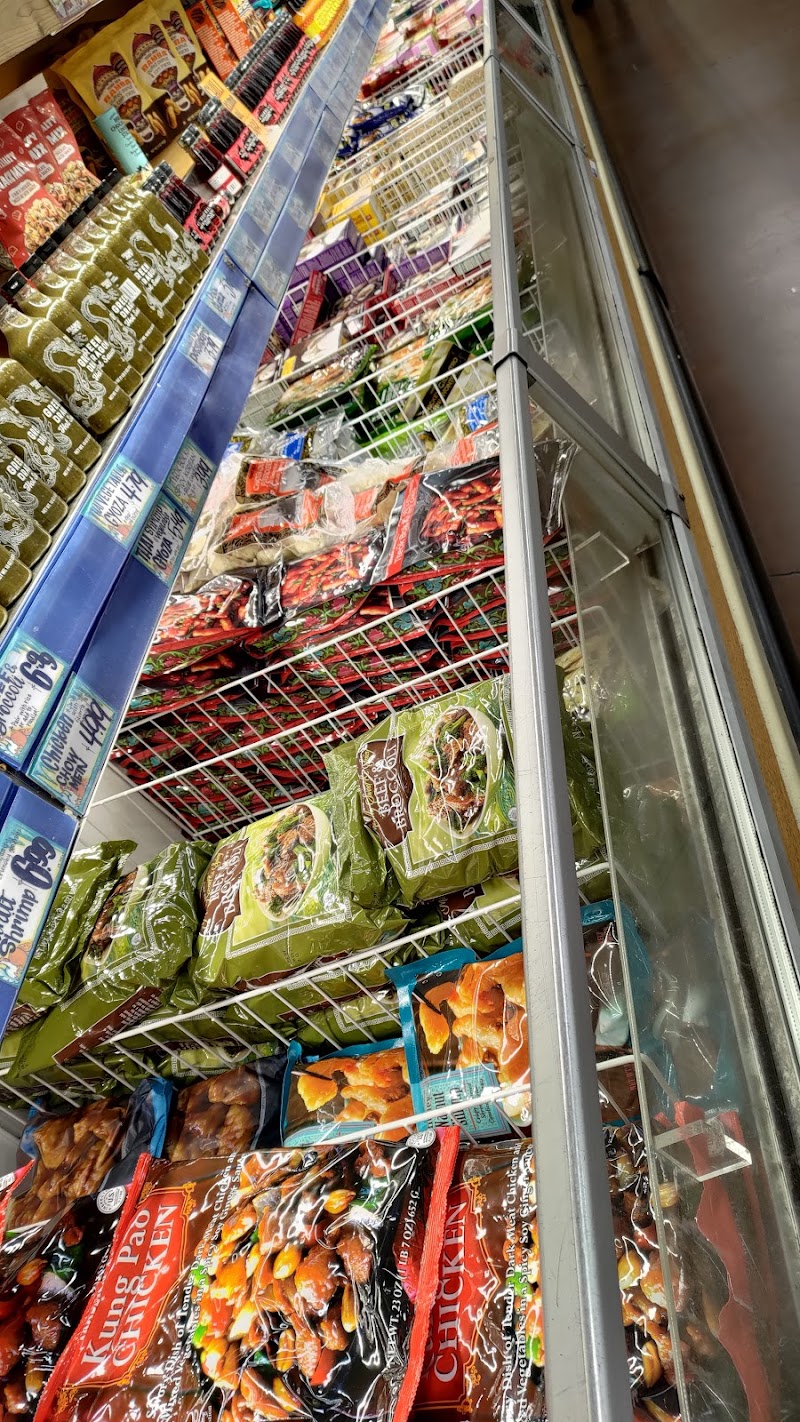 Frozen meals, stocked and ready