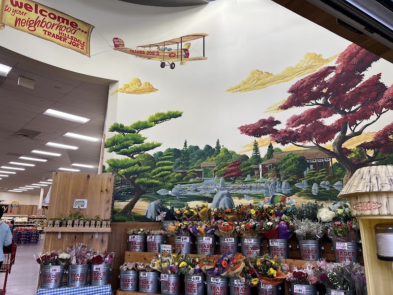 Welcoming entrance with fresh flowers