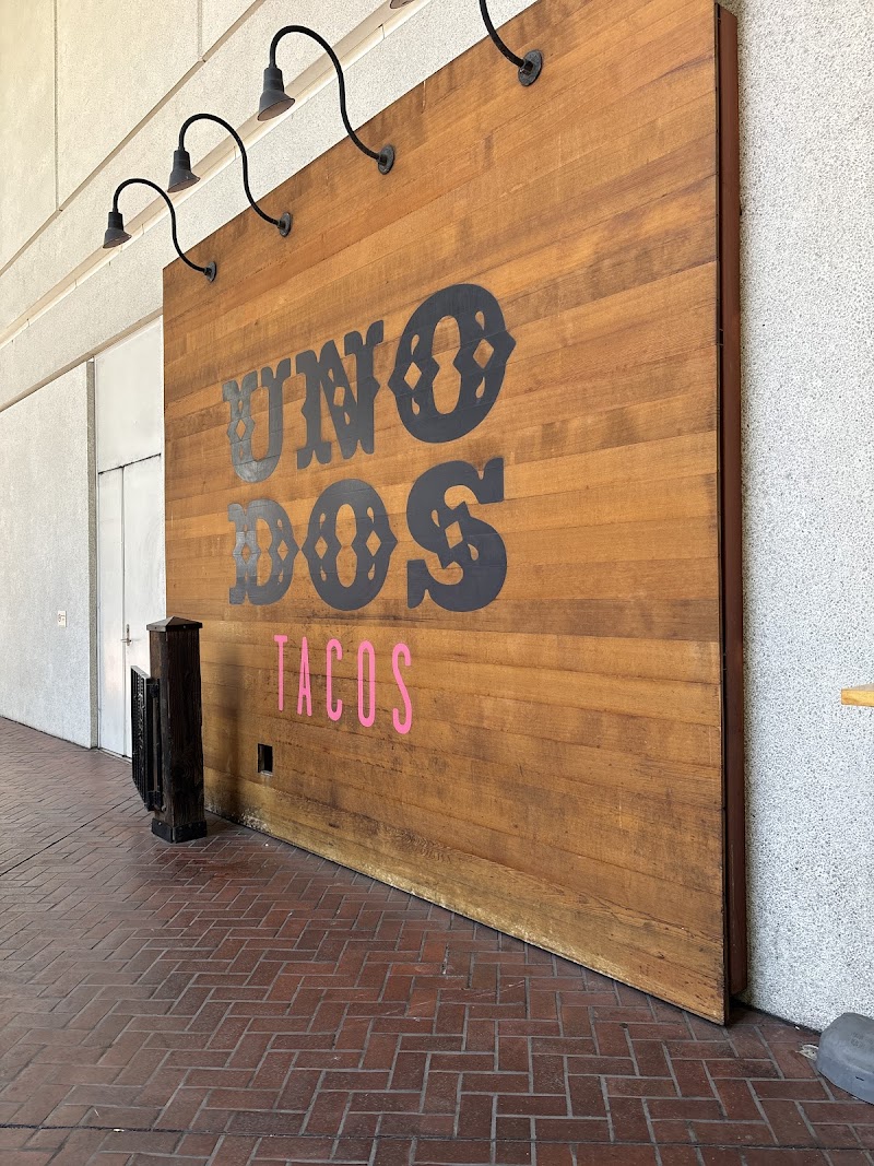 Bold wooden corner sign