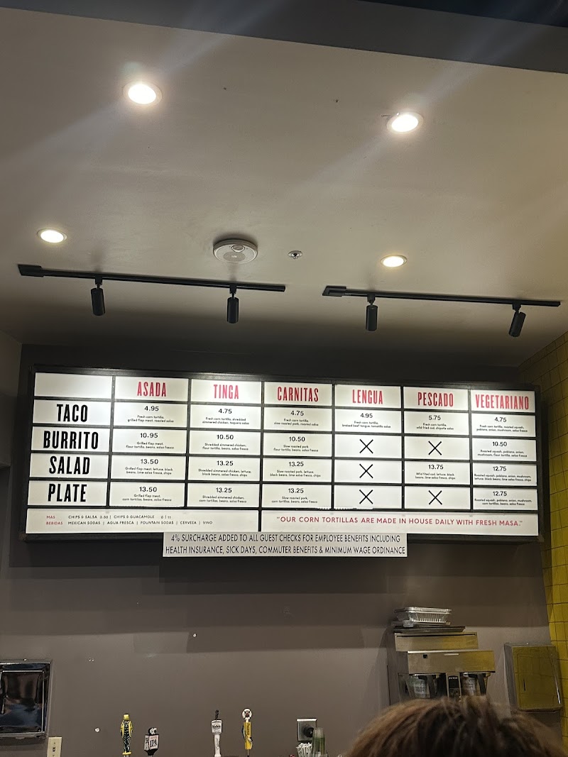 Simple menu, focused flavors