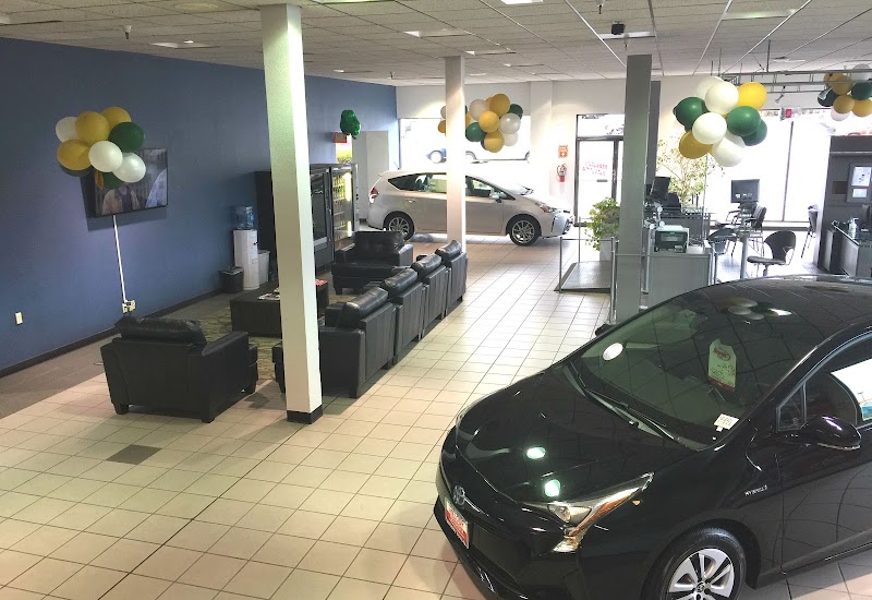 Relaxed customer waiting area