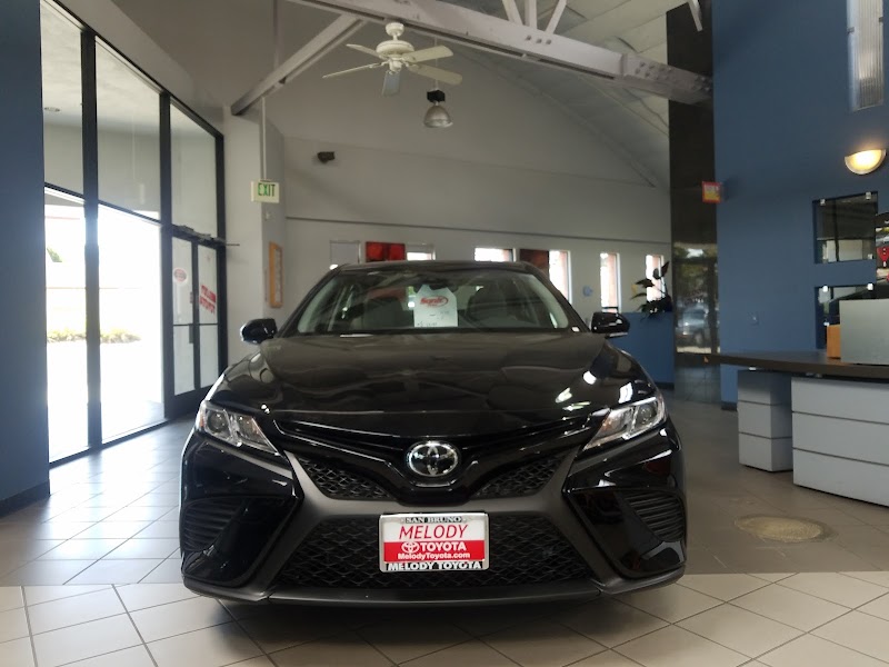 Toyota on display, showroom