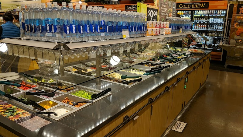 Fresh salad bar spread