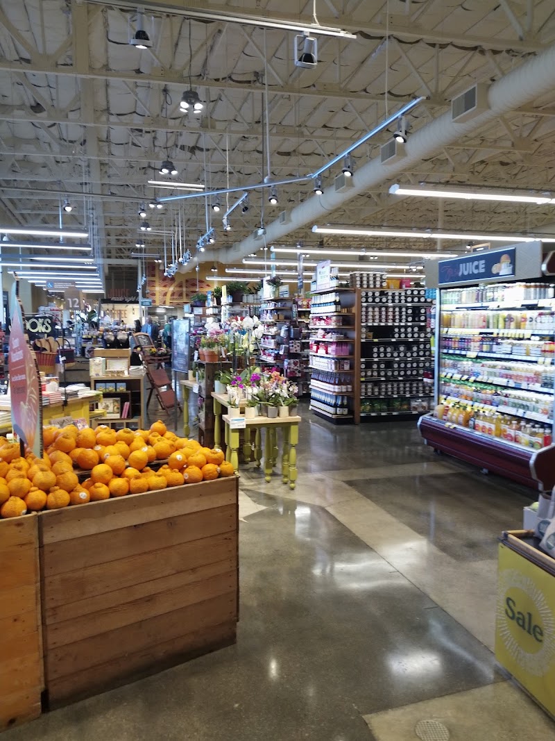 Spacious, well-stocked store floor