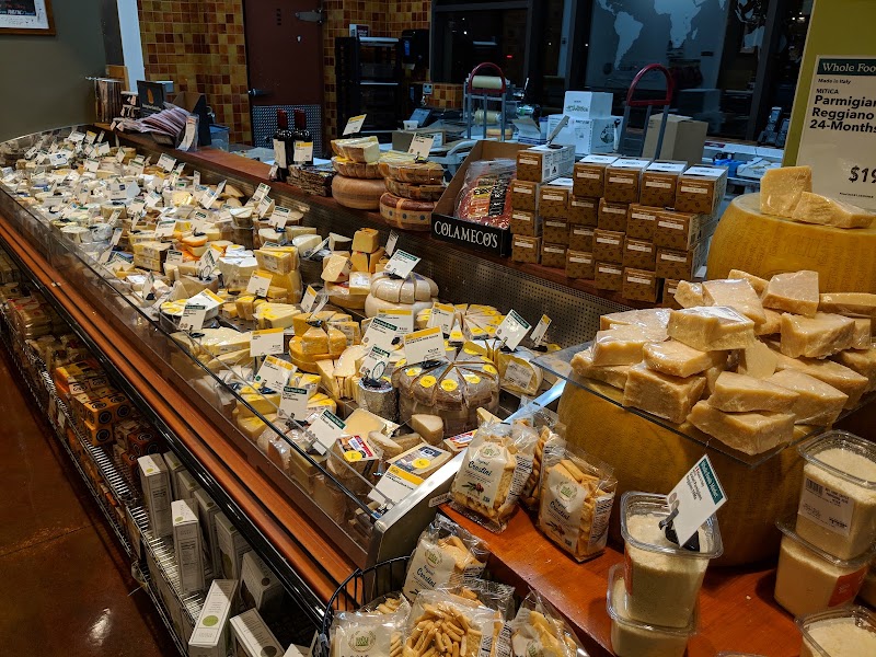 Specialty cheese counter selection