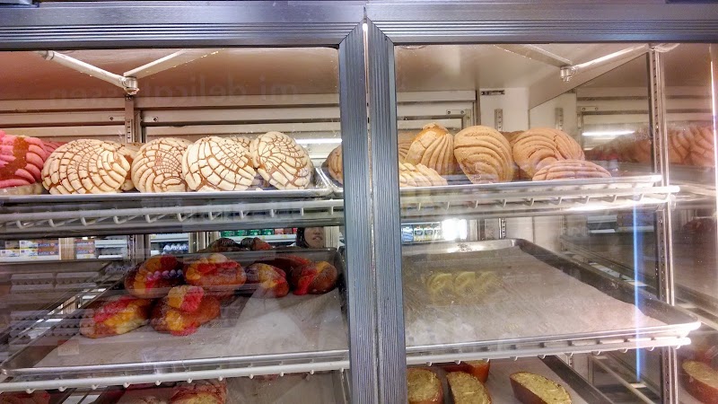Fresh baked pastries displayed