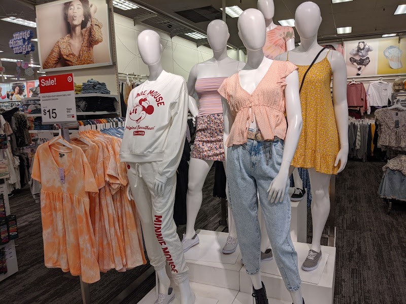 Trendy fashion on display