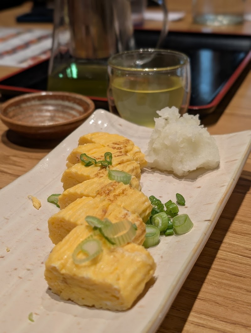 Tamagoyaki with grated daikon