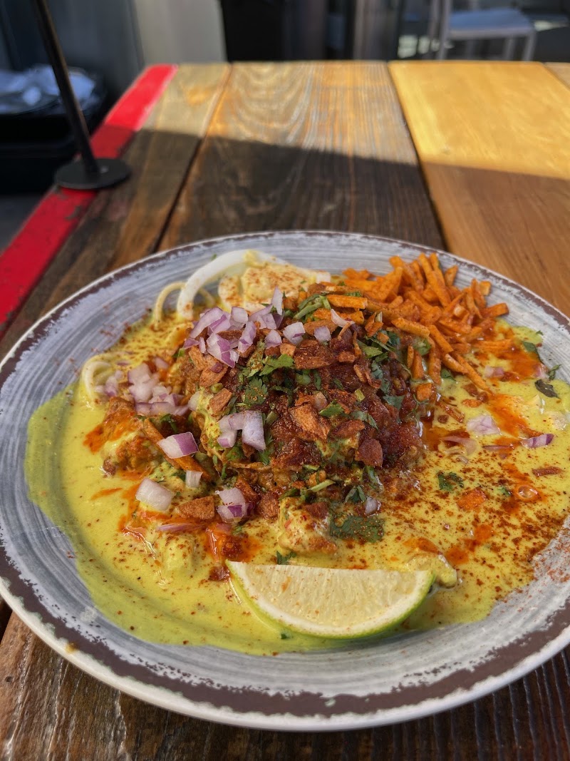 Richly spiced noodle dish