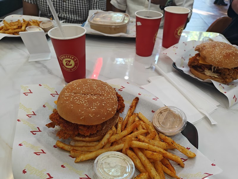 Loaded sandos, fresh fries